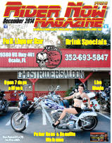 Rider Now Magazine, December 2014 - CLICK HERE