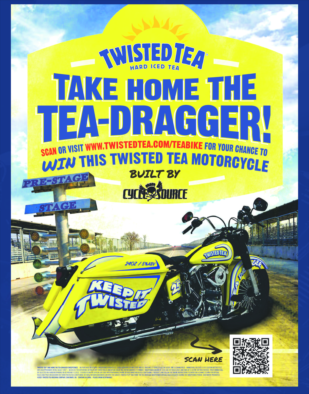 Twisted Tea "TeaDragger"