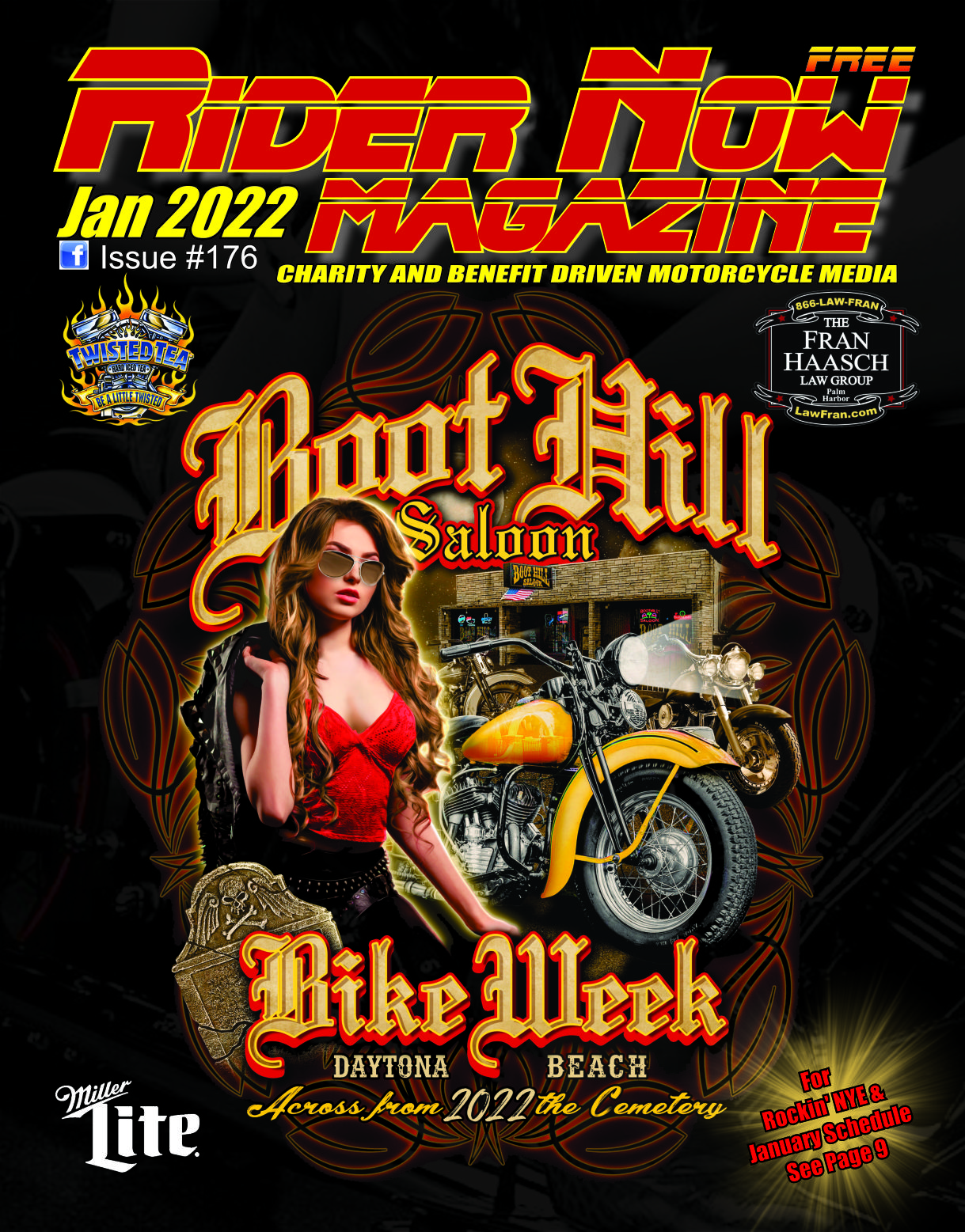 Boot Hill Saloon Bike Week - Alternate Cover
