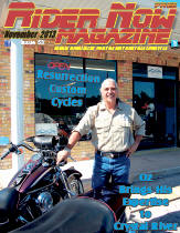 Rider Now Magazine, November 2013 CLICK HERE
