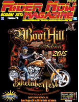 October 2015 Edition, Rider Now Magazine  CLICK HERE